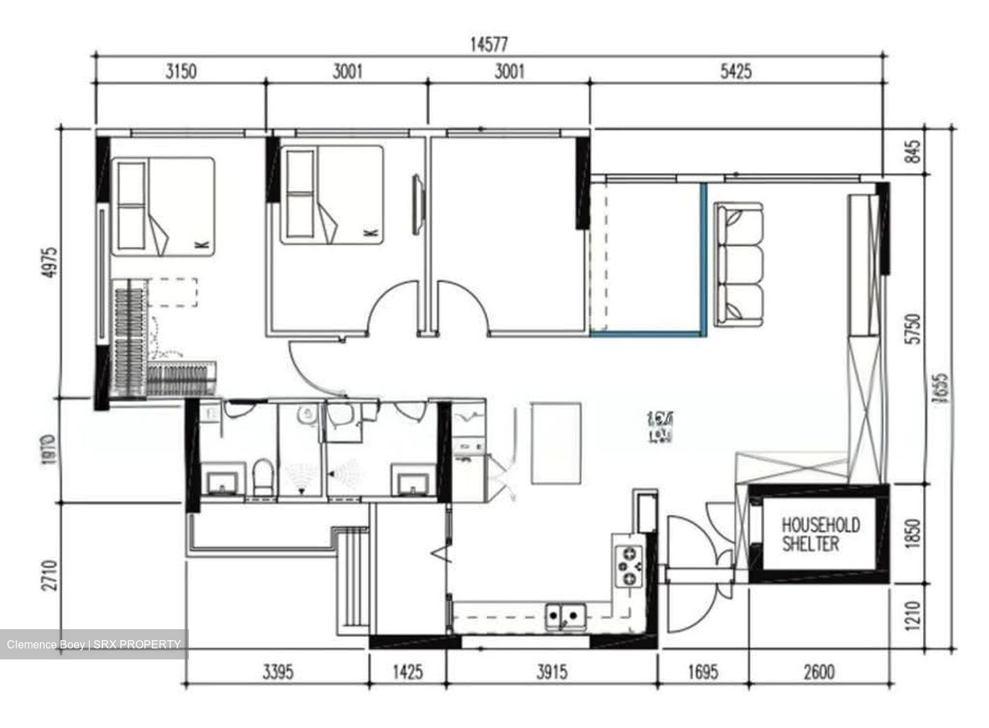 Blk 128C Eastcrown @ Canberra (Sembawang), HDB 5 Rooms #608163111